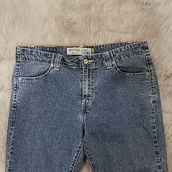 Levi's 525 vintage nouveau low capris size 12 - Picture 2 of 7